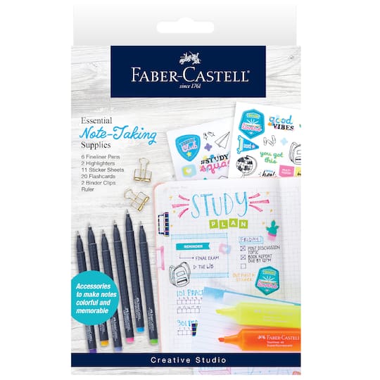 Faber-Castell&#xAE; Essential Note Taking Supplies Kit